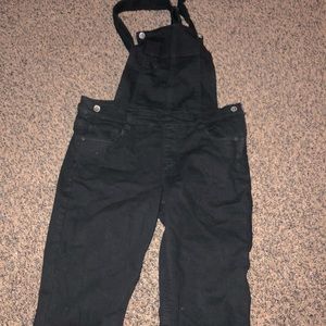 Black Overalls Women